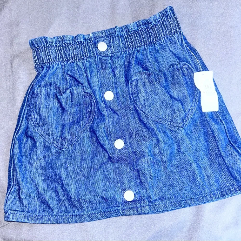 Old Navy Blue Denim Skirt for Kids